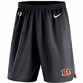 Men's Cincinnati Bengals Nike Black Knit Performance Shorts,baseball caps,new era cap wholesale,wholesale hats